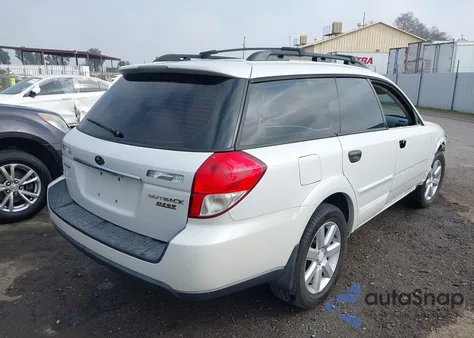 2009 Subaru Outback 2.5I z USA, uszkodzony, nr VIN 4S4BP61C797345588